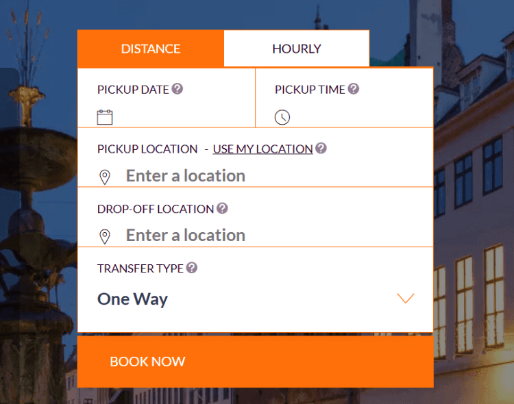Chauffuer Service Booking Copenhagen
